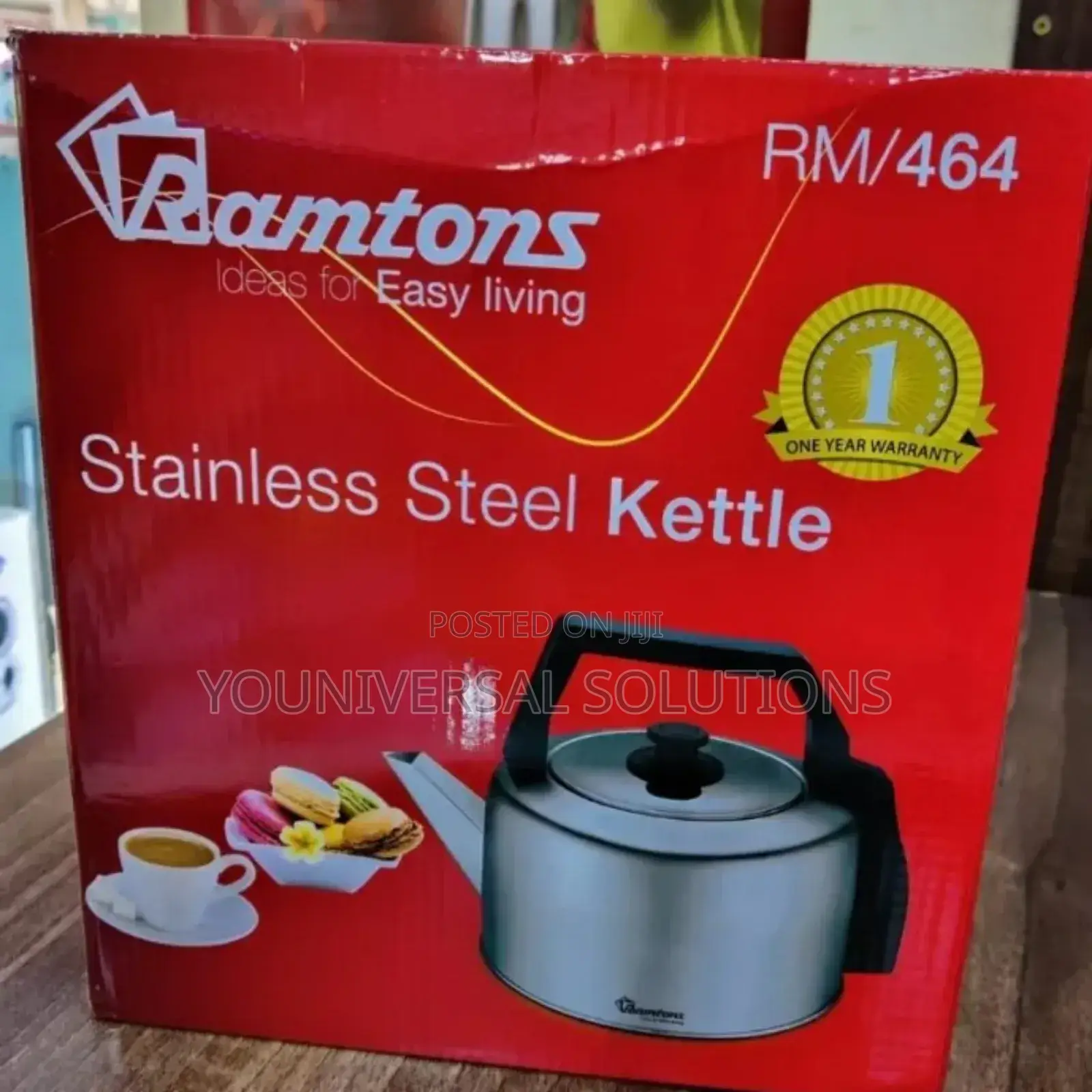*Ramtons Traditional Kettle 5litres Rm 464