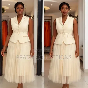 Classy Two-Piece Skirt Set