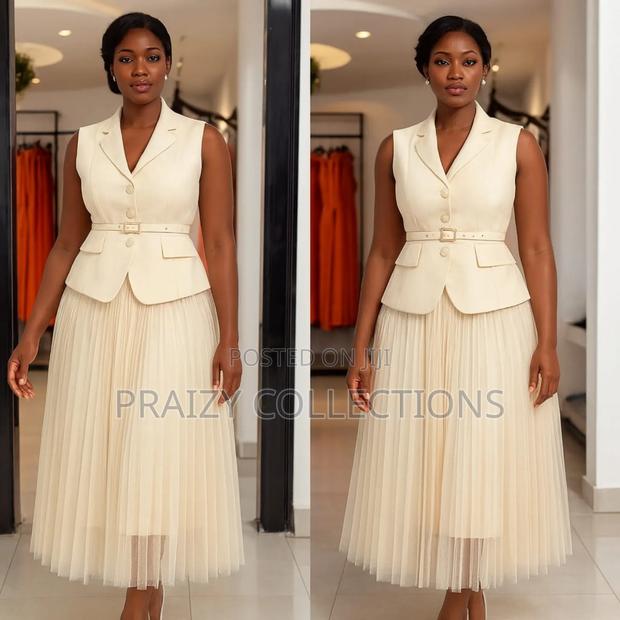 Classy Two-Piece Skirt Set