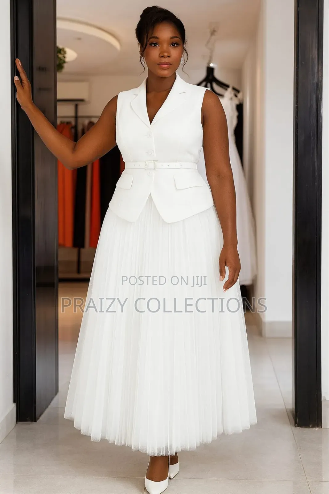 Classy Two-Piece Skirt Set