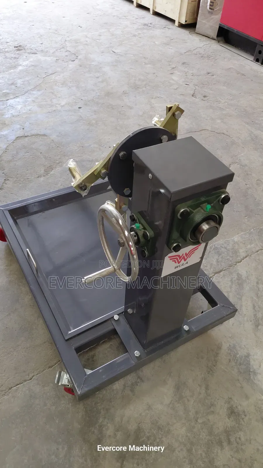 Heavy Duty Engine Rack Machine With Oil Drip Box