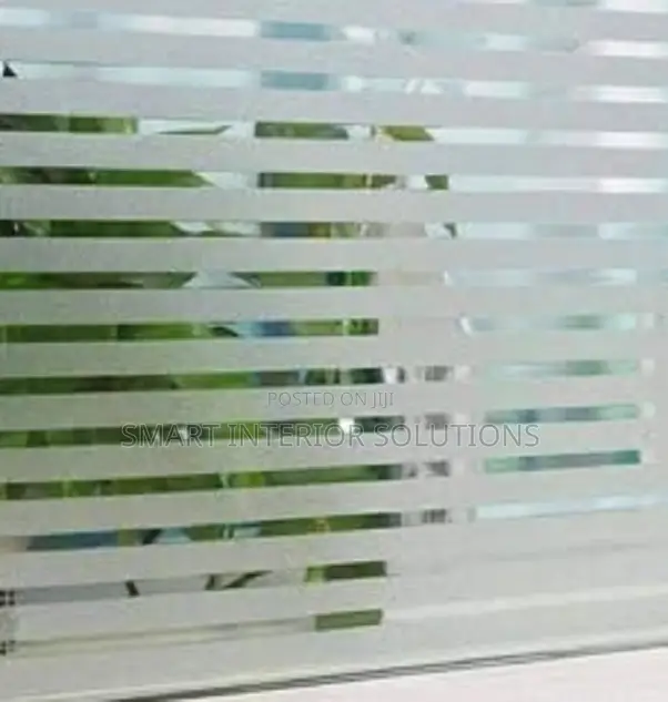 Frosted Window Film- Reduce Glare