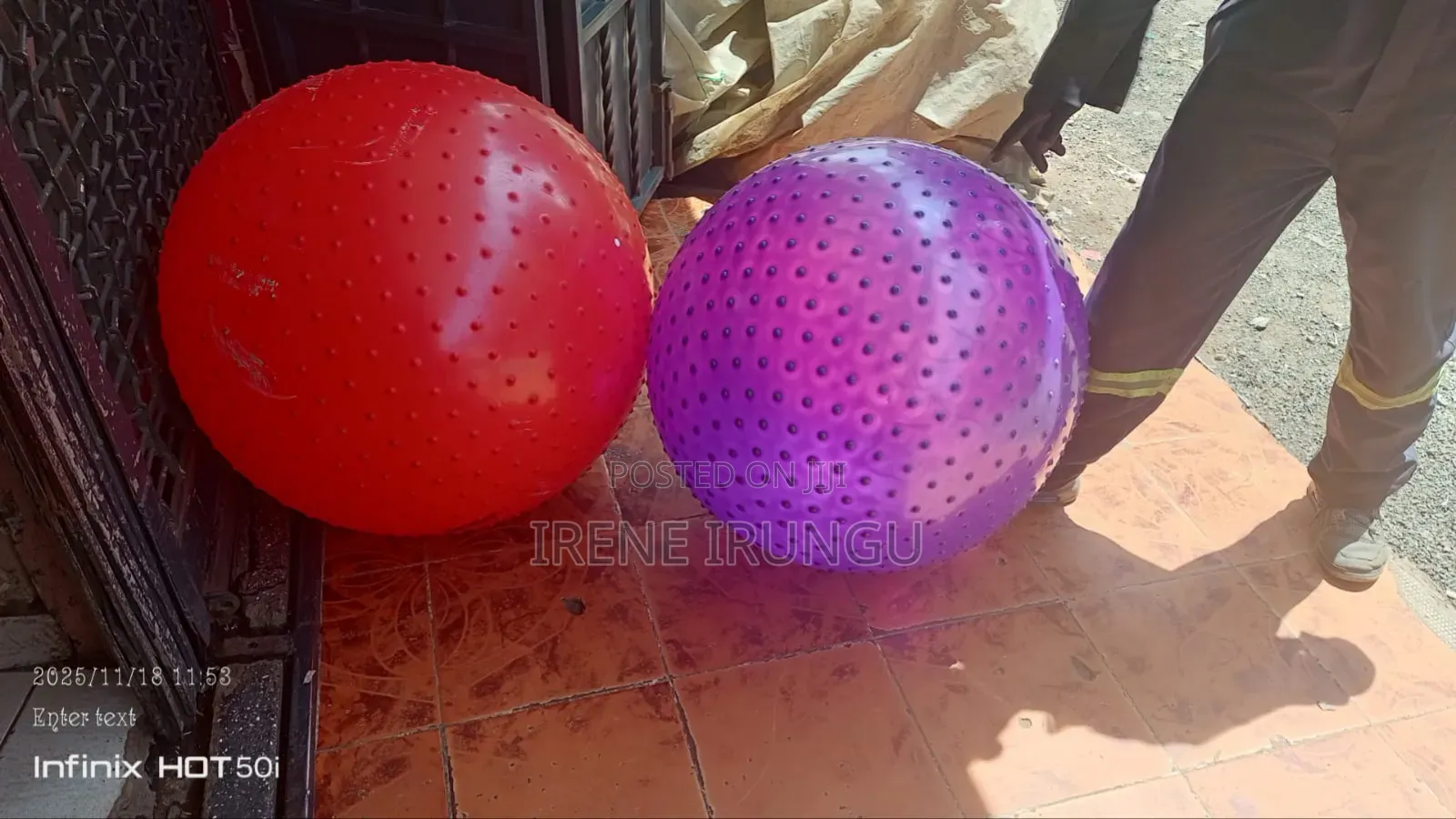 Spiked Gym /Therapy Exercise Balls