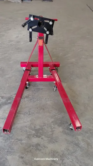 Heavy Quality Engine Rack/Stand Machine Manual Design.