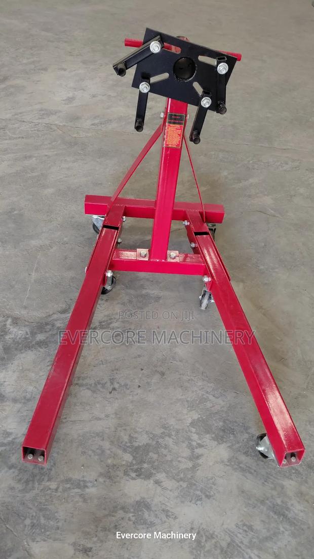 Heavy Quality Engine Rack/Stand Machine Manual Design. - thumbnail 4