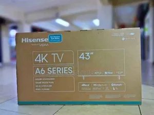 Hisense 43-Inch A6 Series Uhd Smart Tv.