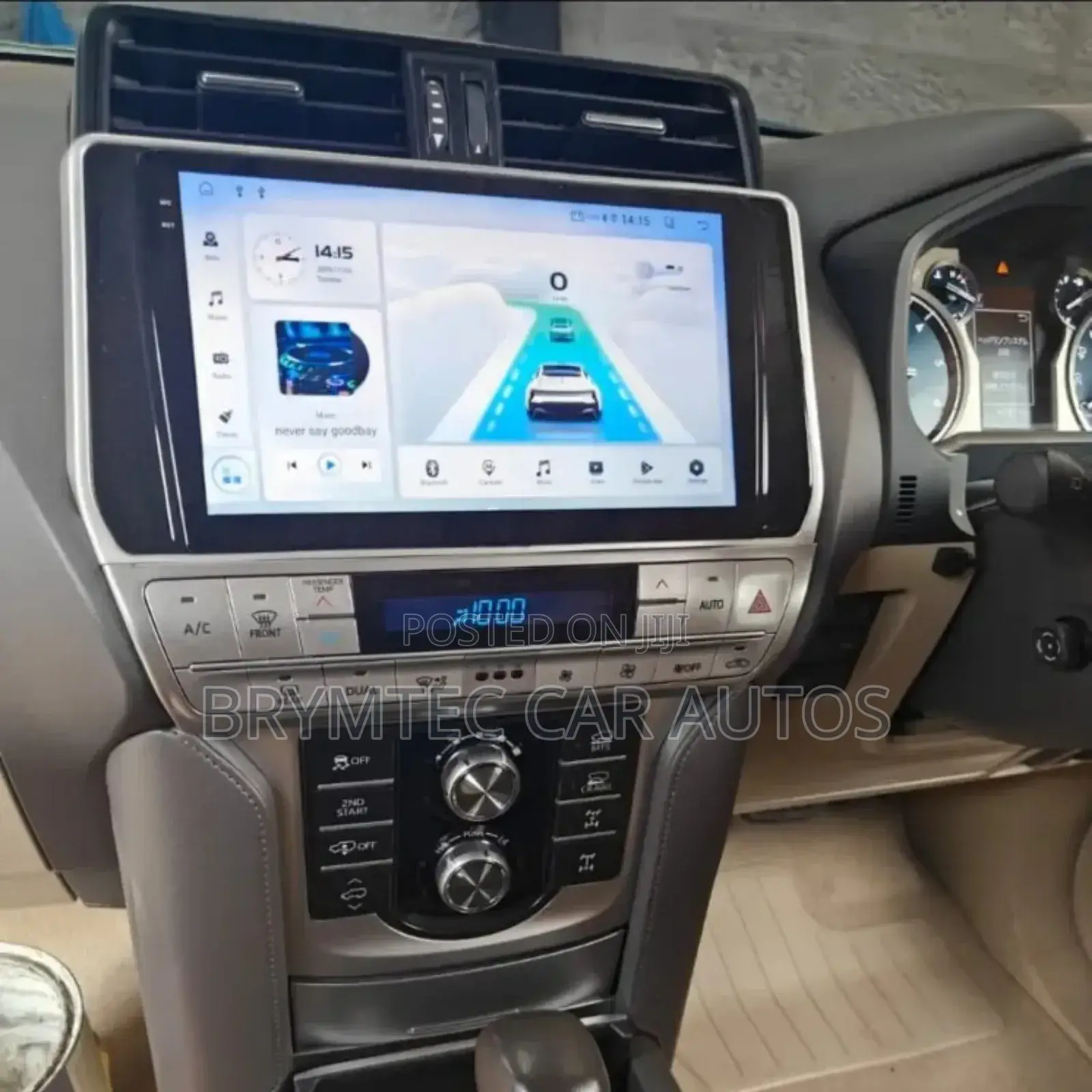 Prado J150 2018 Android Radio With Console