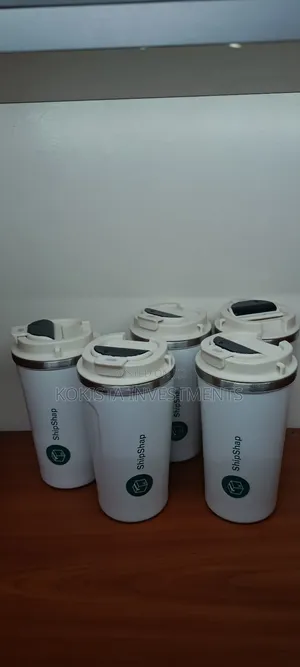 Branded Thermal Coffee Mugs( White)