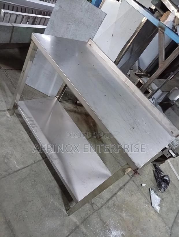 5 Feets Stainless Steel Working Table - main view