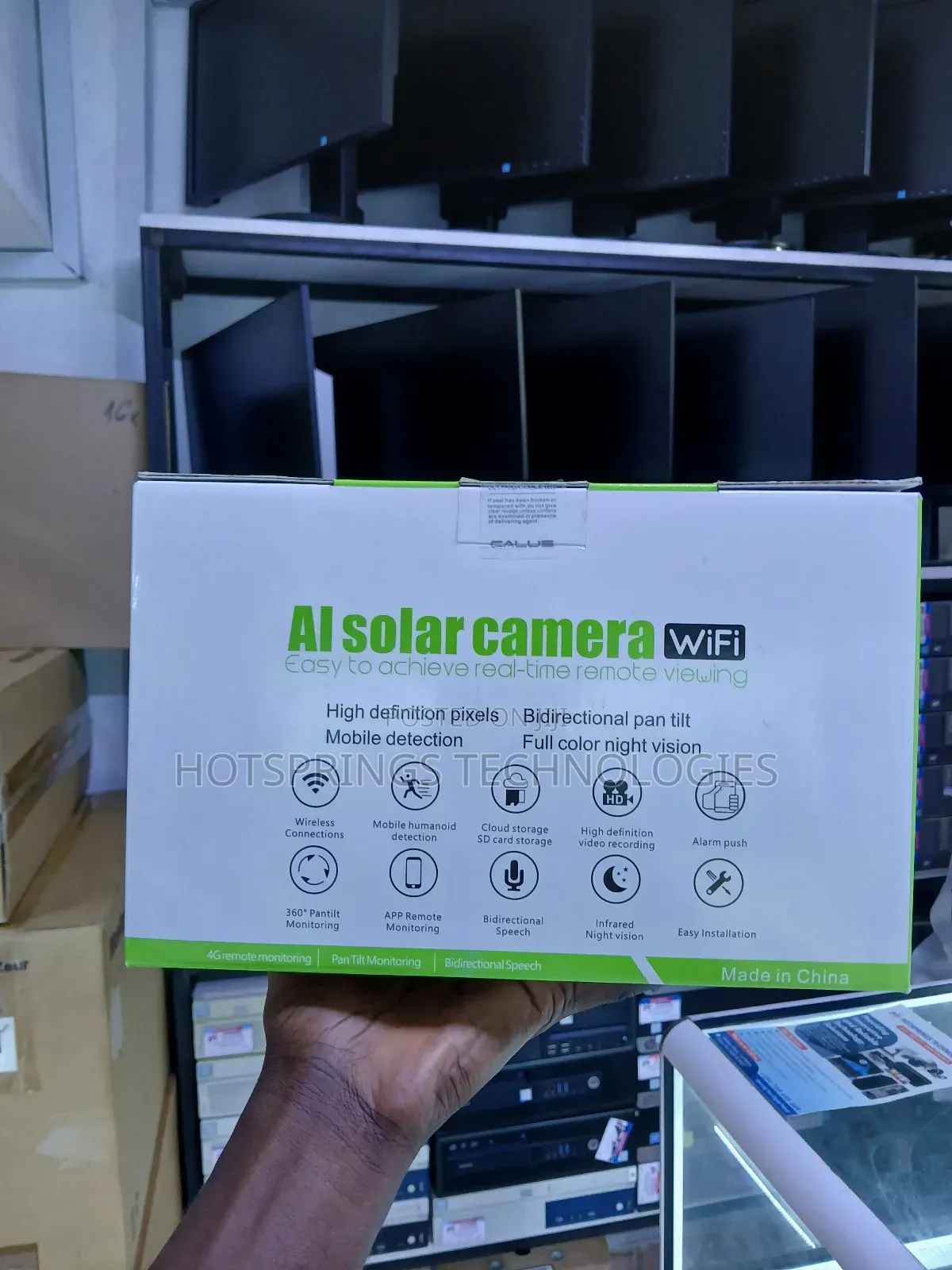 Ai Solar Camera Wifi