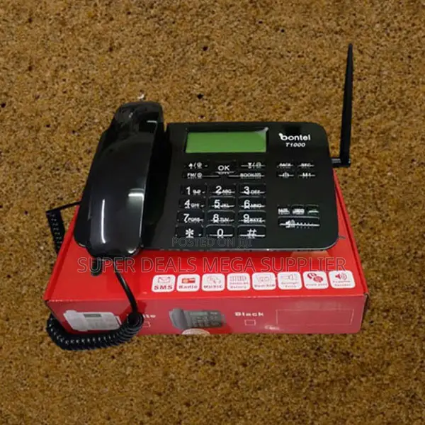 Bontel T1000 Dual Sim GSM Wireless Deskphone for Office and Home