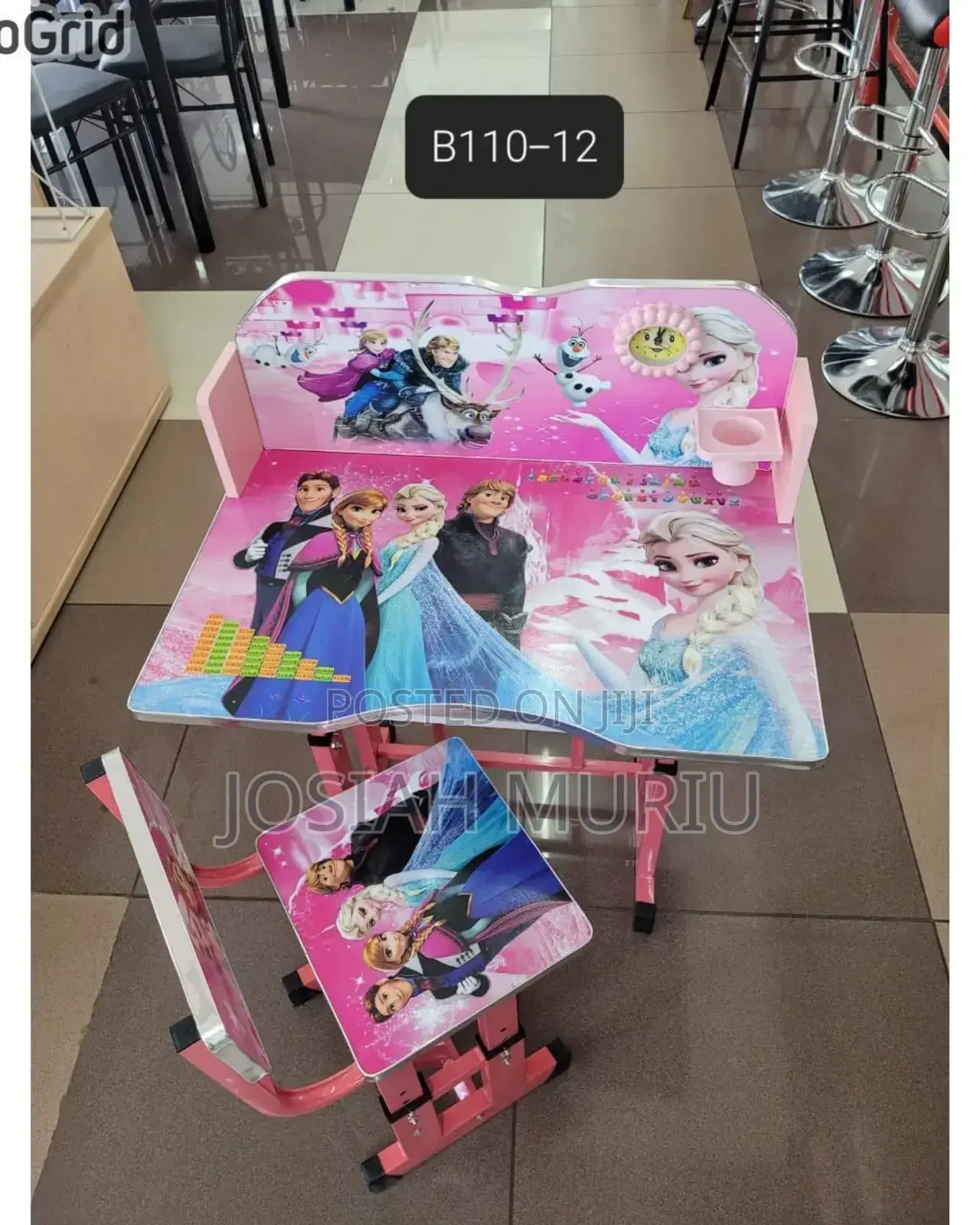 Executive Adjustable Kids Study Table Desk Available In Pink And Blue
