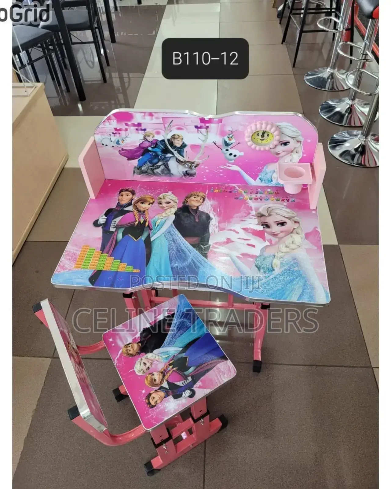 Executive Adjustable Kids Study Table Desk Available In Pink And Blue