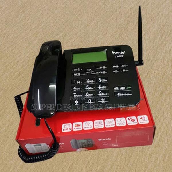Easy Bontel T1000 Dual Sim GSM Wireless Landline Phone With Fm Support