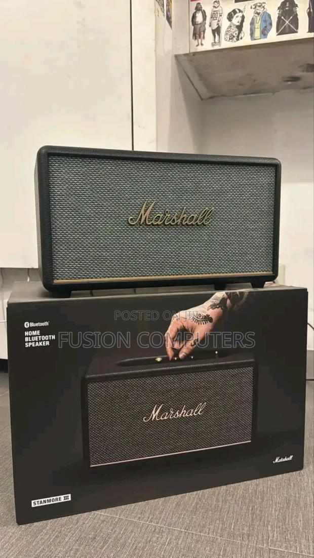 Marshall Stanmore Iii Bluetooth Speaker System (Black) - main view