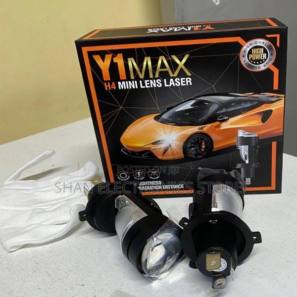 Car Y1 H4 Led Mini Projector Hi/Lo Beam Headlight for Cars Led Bulbs