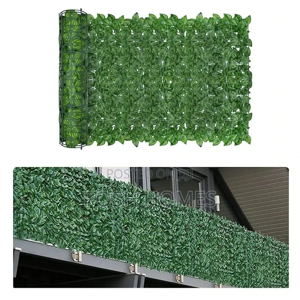 Faux Boxwood Privacy Fence 3 by 1m