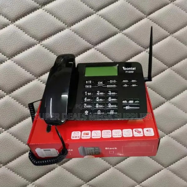 Easy Bontel T1000 Dual Sim Wireless GSM for Home and Office Phone Use