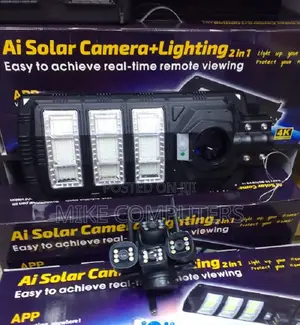 2 in 1 Street Light Plus Solar 4g Camera With Light Motion Sensor,