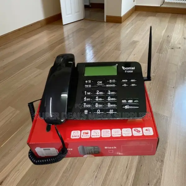 Easy Bontel T1000 Dual Sim GSM Wireless Landline Desk Telephone
