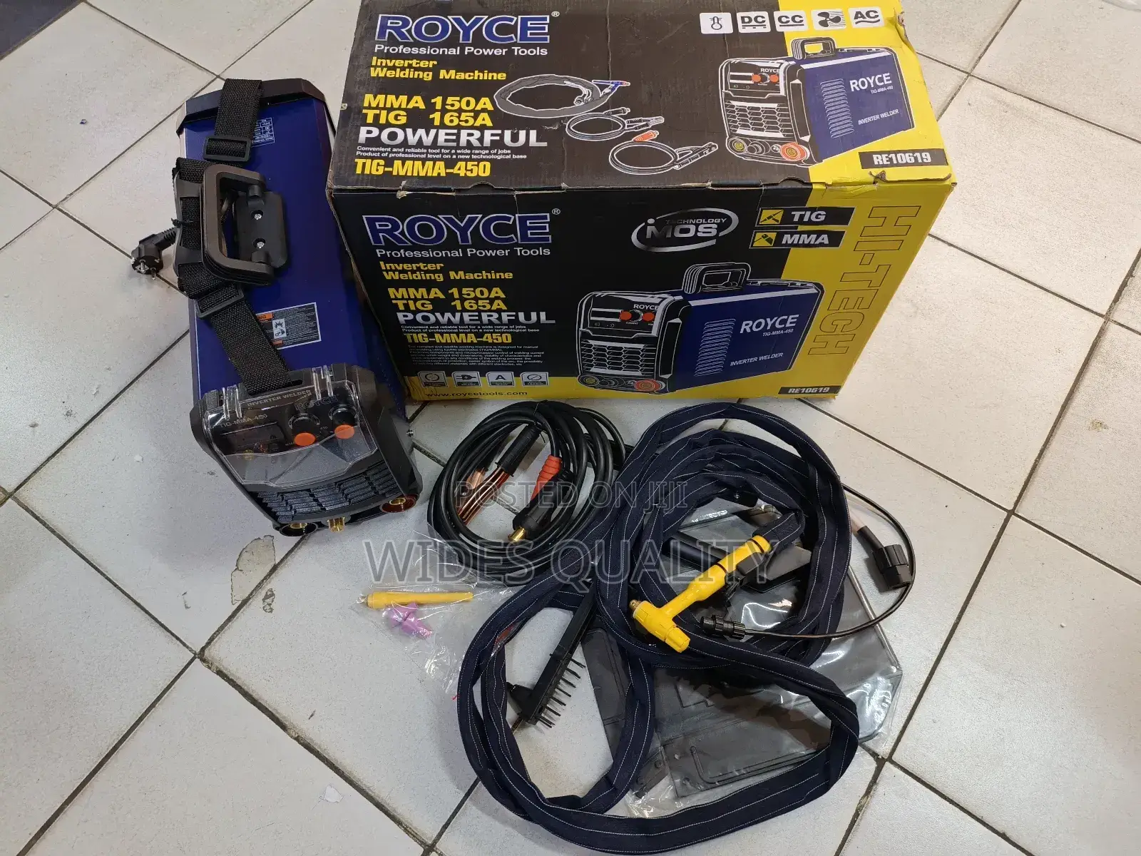 Royce Tig-Mma 450 Inverter Welding Machine.