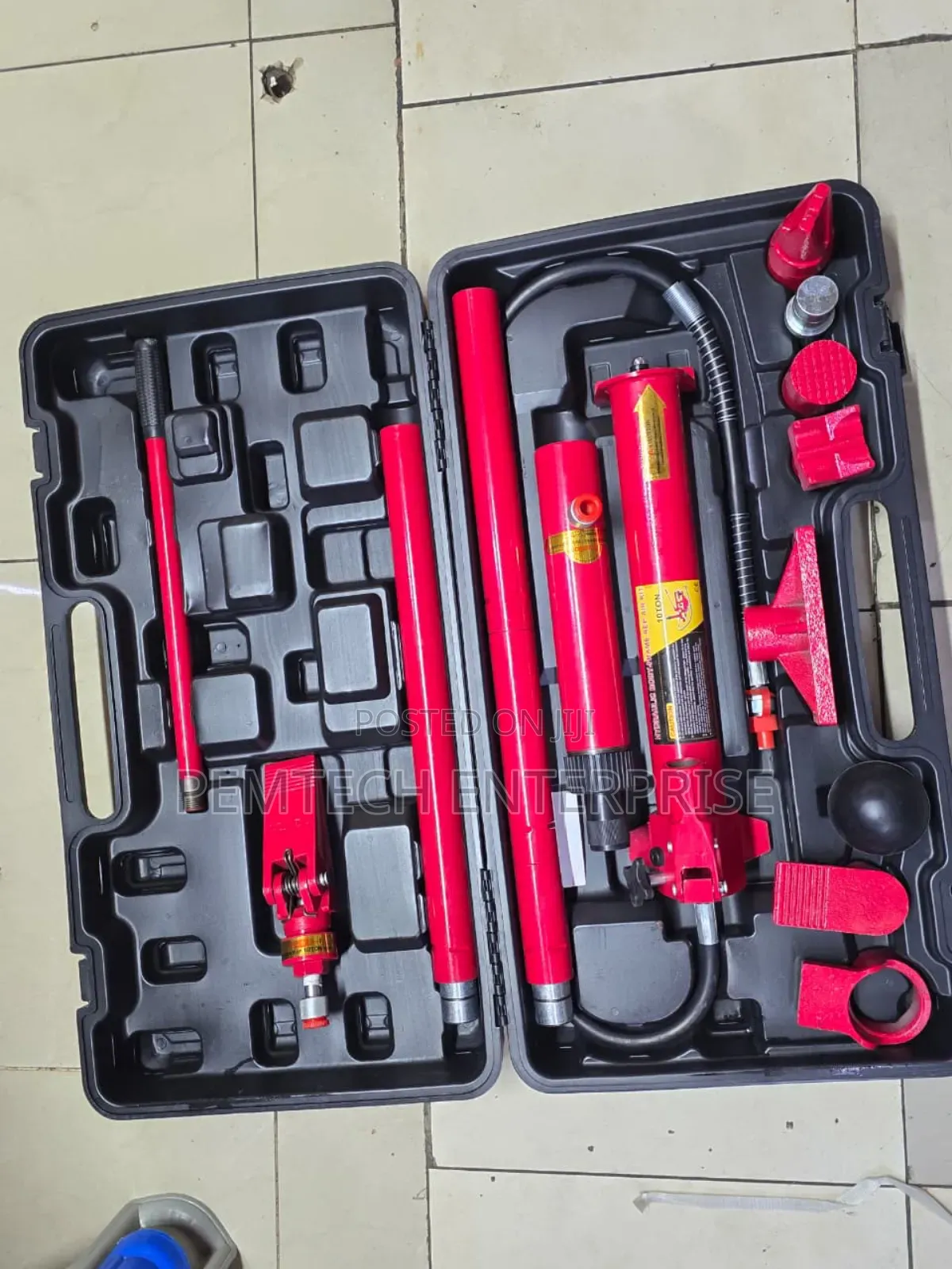 10-ton Portable Hydraulic Auto Body Dent And Frame Repair Kit,