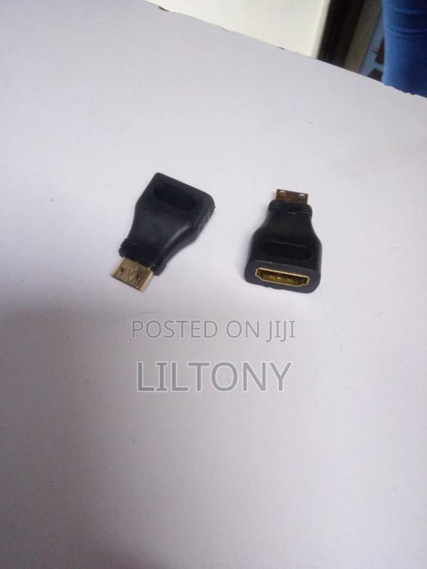 Mini Hdmi to Hdmi Connector High Quality - thumbnail 2