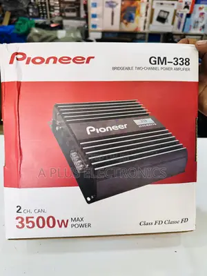 Pioneer 338 3500w – Smooth, Loud Balanced Sound
