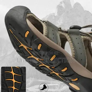 Men Quality Leather Open Shoes