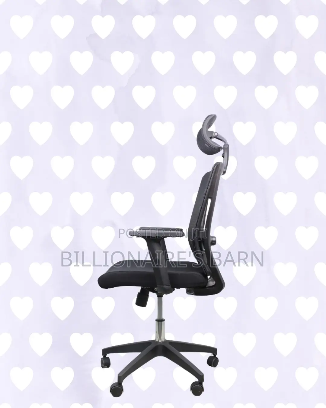 Mesh Work Chair With Lumbar Support | Smooth Swivel Easy Movement
