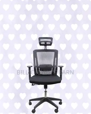 Mesh Work Chair With Lumbar Support | Smooth Swivel Easy Movement