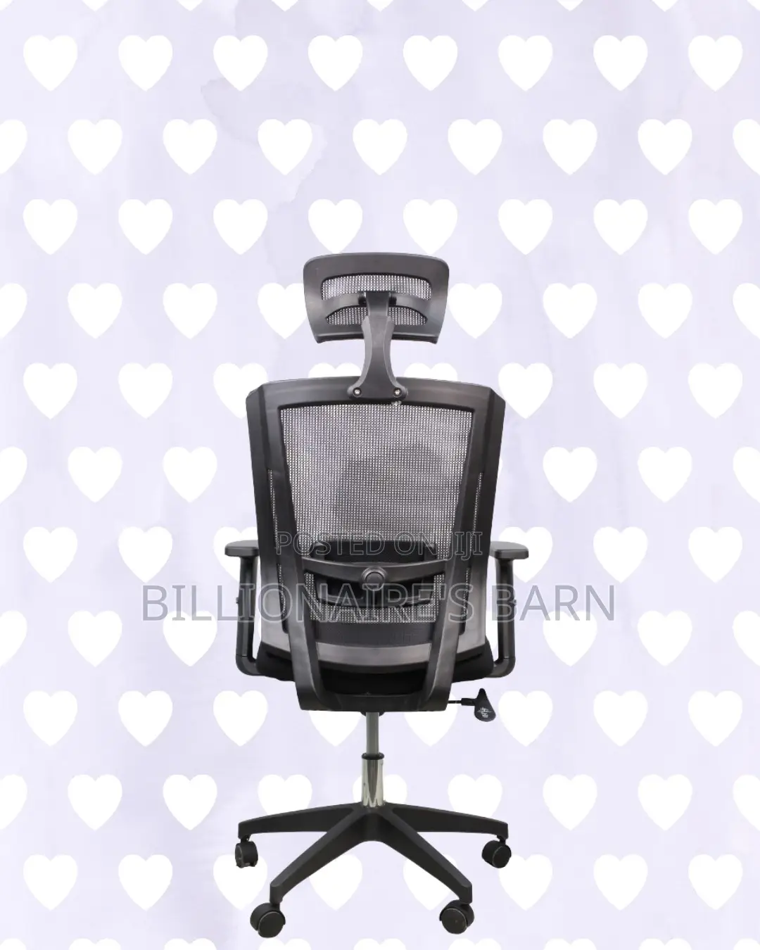 Mesh Work Chair With Lumbar Support | Smooth Swivel Easy Movement
