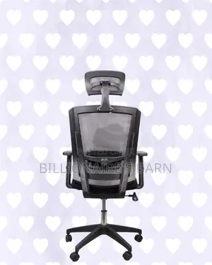 Mesh Work Chair With Lumbar Support | Smooth Swivel Easy Movement
