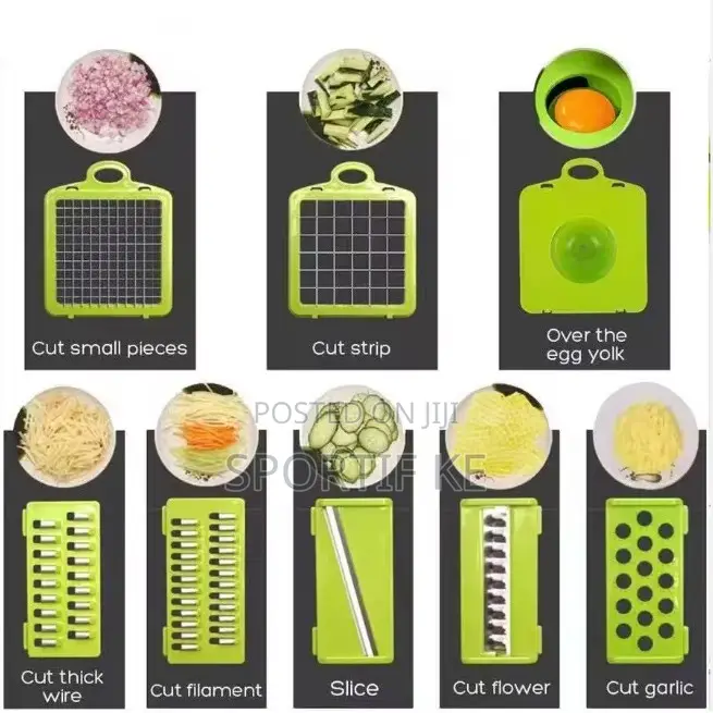 16-in-1 Manual Vegetable Cutter Chopper