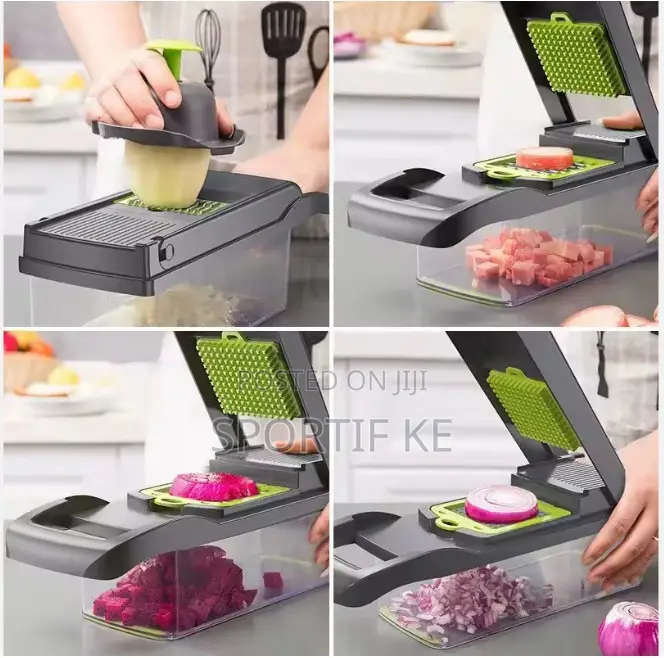 16-in-1 Manual Vegetable Cutter Chopper