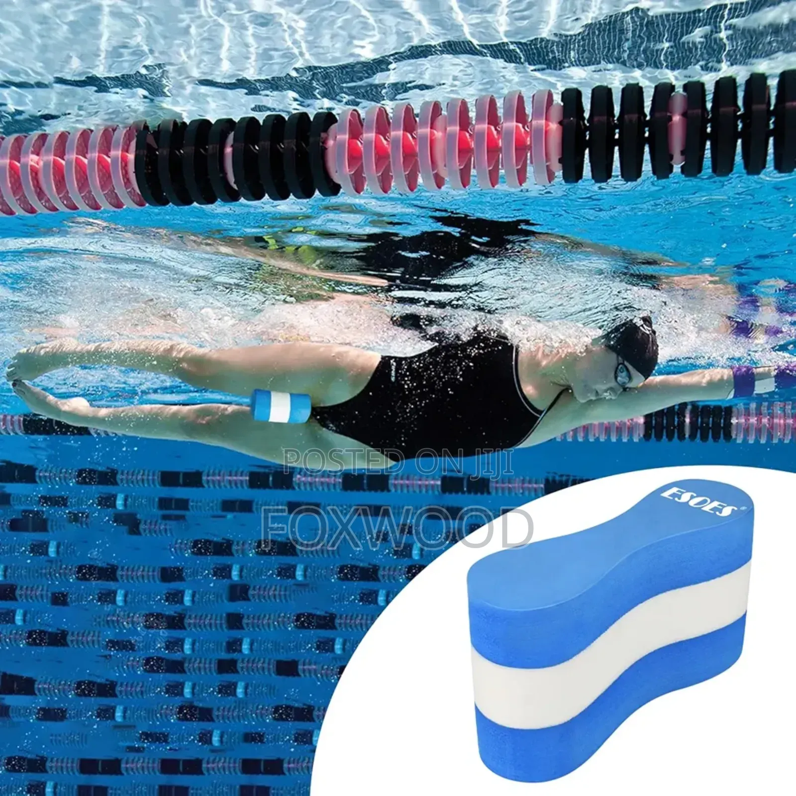 Swim Pull Buoy Training Float Clamp Leg Training Swimming