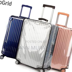 Transparent Suitcase Protector - main view