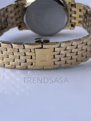 Omega Deville Yellow Gold Metallic Gents Watch