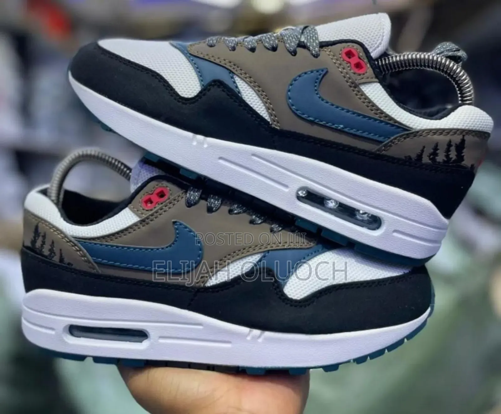 Nike Air Max 1 in the "Coconut Milk Burgundy Crush