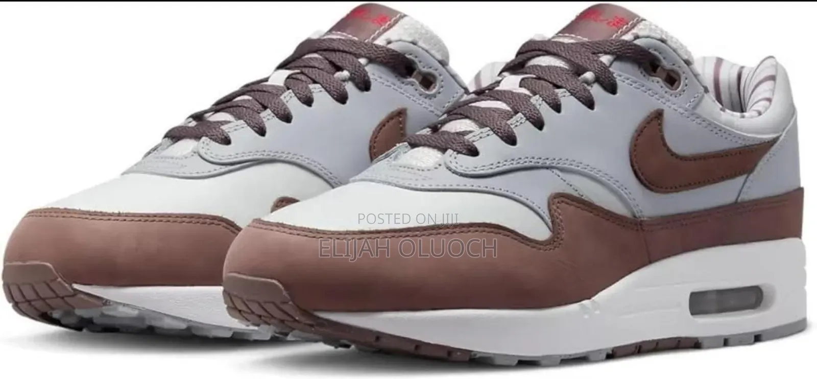 Nike Air Max 1 in the "Coconut Milk Burgundy Crush