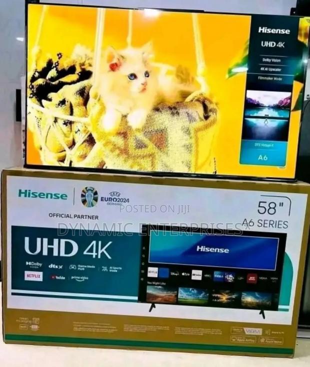 Hisense 58 Smart Frameless Vidaa - main view