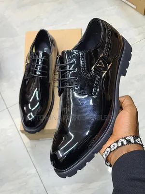 Men Wetlook Official Shoes 38-45