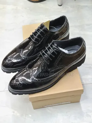 Men Wetlook Official Shoes 38-45