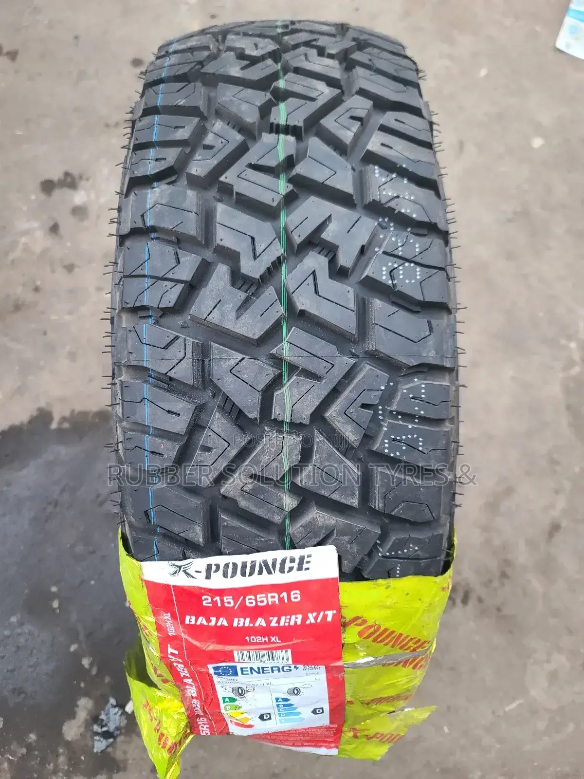 215/65r16 X-pounce Tires [All Terrain ]