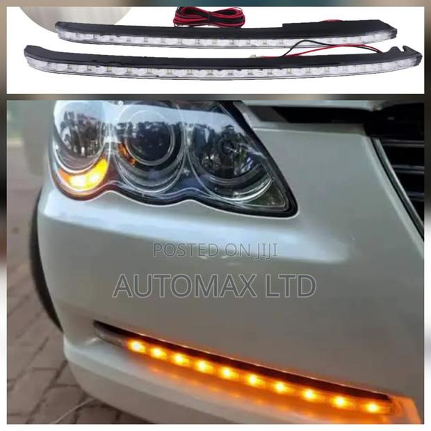 Flowing Indicator+Drl Led for Toyota Mark X, Grx120