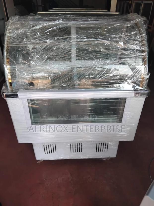 Premium Ice Cream Chiller Display: - main view