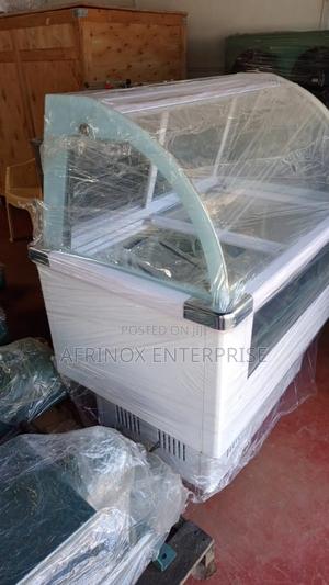 Ice Cream Display Chiller Keeps Everything Cold, Fresh - thumbnail 2