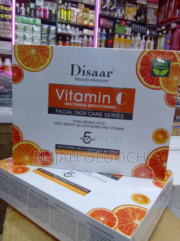 5 PCS Set Disaar Vitamin C Brightening Whitening Facial Skin Care