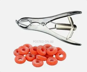 Metallic Stainless Steel Tail Docking Ring Applicator
