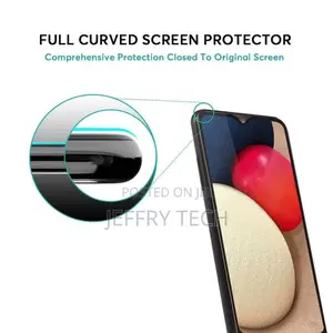 Samsung Galaxy A02s Flue Glue Tempered Glass Screen Protection Guard